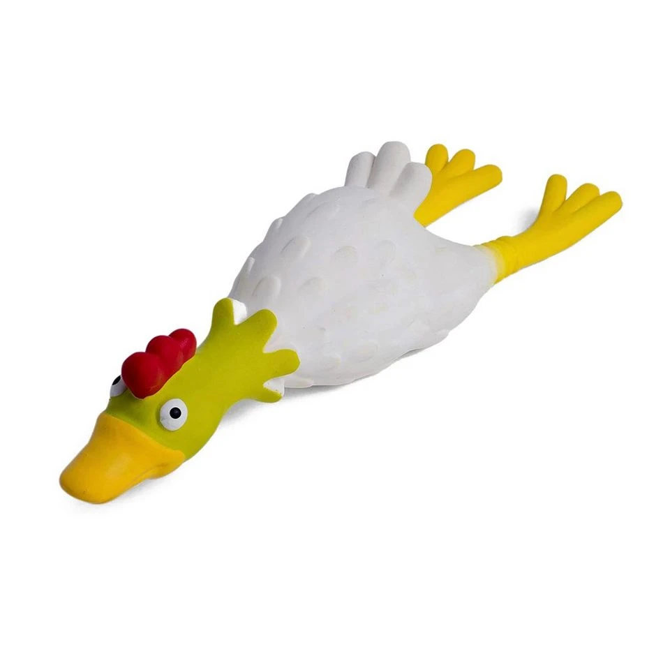 Latex Chicken Lying Small - Image 4