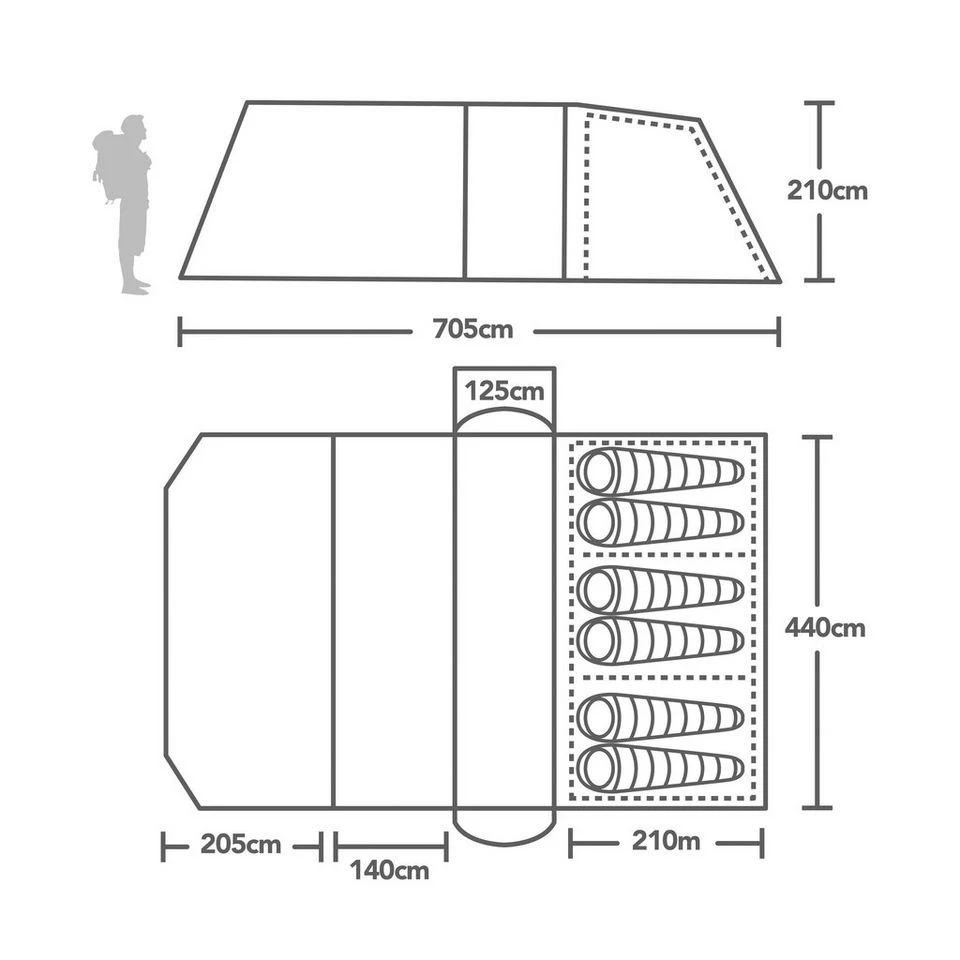 Vango Alderley TC 650XL - Image 2